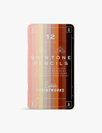 PRINT WORKS アクワレル鉛筆 12 本セット L'Artiste aquarelle pencils set of 12 METALLIC