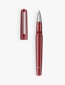 TIBALDI インフランギブル レジン&ステンレススチール ローラーボールペン Infrangibile resin and stainless-steel rollerball pen DEEP RED