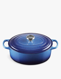 LE CREUSET オーバル キャストアイアン キャセロールディッシュ 4.7L Oval cast iron casserole dish 4.7L AZURE BLUE