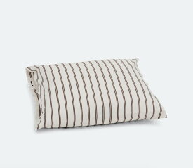 TEKLA ストライプ オーガニックコットン 枕カバー 50cm x 60cm Stripe organic-cotton pillowcase 50cm x 60cm BEIGE hopper stripes ホッパーストライプ　寝具　ピローケース　おしゃれ　高級　ギフト　プレゼント