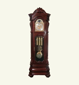 ホールクロック 置き時計 大きい 置時計 おしゃれ アンティーク ヨーロピアン 家具 アンティーク風 柱時計 時計
