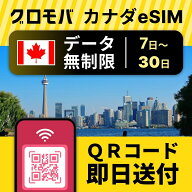 カナダeSIM 無制限 【 選べるプラン！ 7日 10日 12日 15日 20日 30日 データ無制限 】 eSIM カナダ イー…