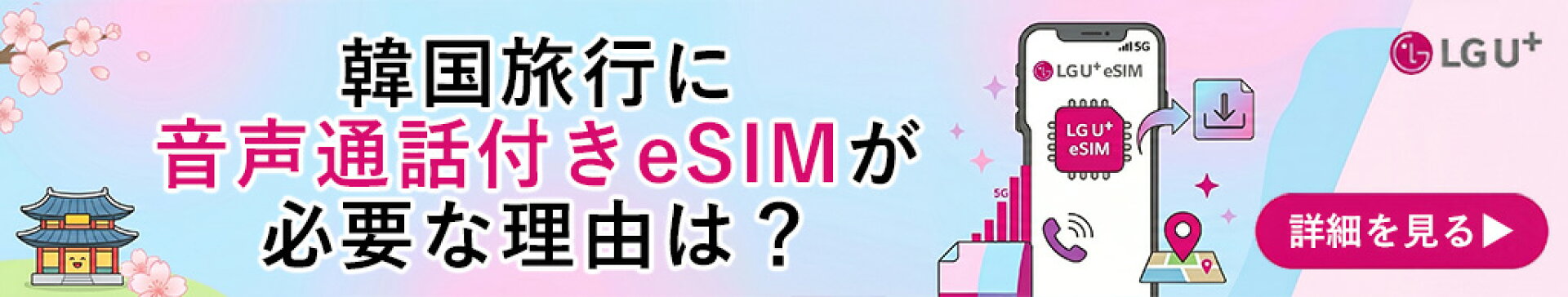 韓国旅行に音声通話付きeSIMが必要な理由