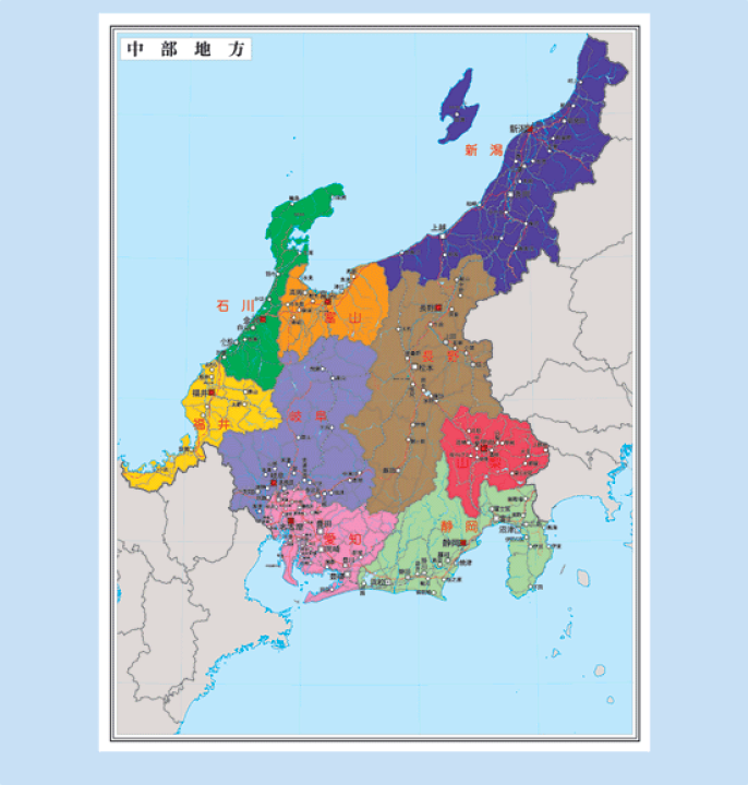 楽天市場 セレクト日本地方別地図 自然環境 ロールシート グローバルプランニング