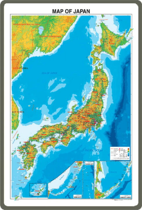 楽天市場 ｍａｐ ｏｆ ｊａｐａｎ 英語表記の日本地図 ホワイトボード 小サイズ グローバルプランニング