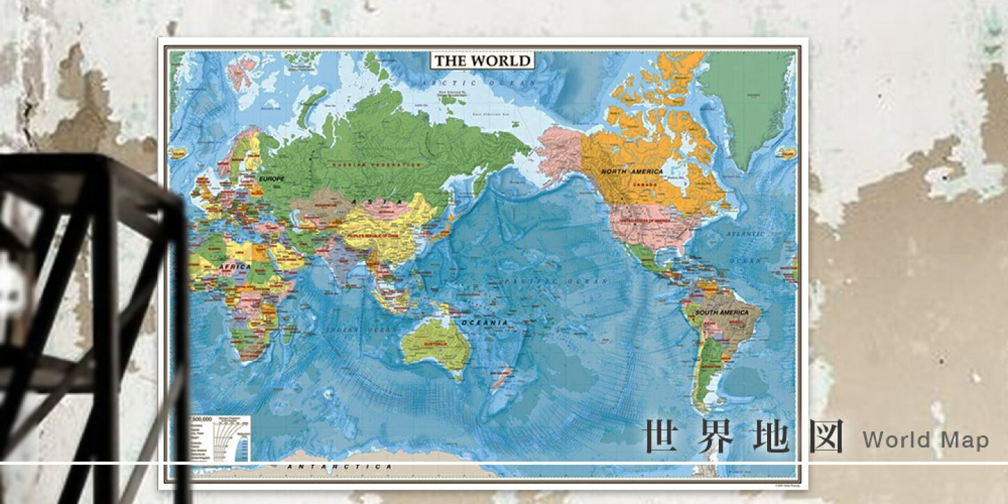楽天市場 | グローバルプランニング - 世界地図
