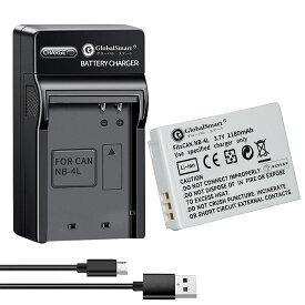 Globalsmart 新品 CANON IXY Digital80 カメラ互換 WLA バッテリー【1200mAh 3.7V】 【USB充電器と電池1個】オリジナル充電器対応 互換対応機種カメラ 交換可能バッテリーバッテリー 充電池 高品質セル搭載【日本国内倉庫発送】【送料無料】 予備バッテリー