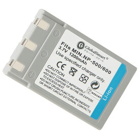 Globalsmart 新品 MINOLTA NP-500 カメラ互換 バッテリー【1200mAh 3.7V】互換対応機種カメラ 交換可能バッテリーバッテリー 充電池 高品質セル搭載【日本国内倉庫発送】【送料無料】 予備バッテリー