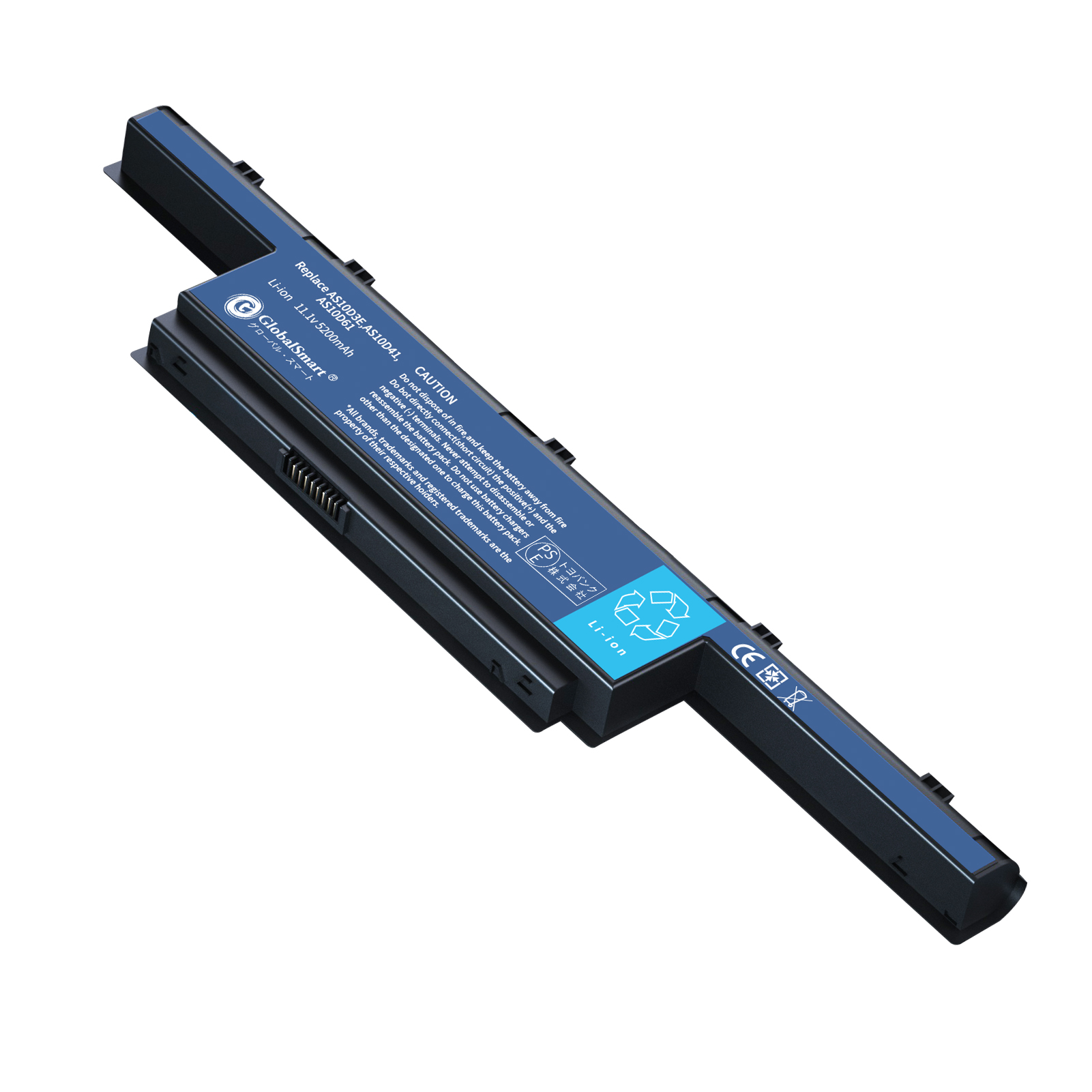 ACER エイサー EasyNote TM99 WIR 交換用内蔵バッテリー 5200mAh 11.1V 互換バッテリー PSE認証済製品