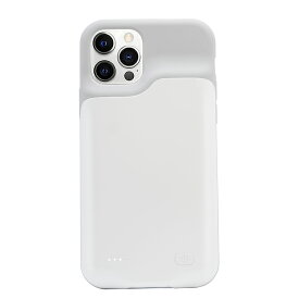 ケース型バッテリー iPhone 11 Pro 対応 薄型バッテリーケース 6000mAh シリコン ケース 耐衝撃 バッテリー内蔵ケース 充電ケース 急速充電 携帯充電器 旅行用 ホワイト 保護ケース