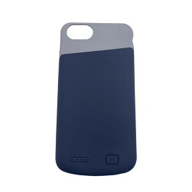 ケース型バッテリー iPhone 8 Plus 対応 薄型バッテリーケース 6000mAh シリコン ケース 耐衝撃 バッテリー内蔵ケース 充電ケース 急速充電 携帯充電器 旅行用 ブルー 保護ケース