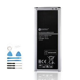 Globalsmart SAMSUNG GALAXY Note4 SM-N910F 互換 バッテリー【3220mAh 3.85V】対応用 1年保証 高品質 交換 互換高性能 電池パック