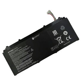 Globalsmart 新品 ACER Chromebook R13 CB5-312T-K5X4 WHQ 大容量互換バッテリパック【4350mAh 11.1V】対応用 1年保証 高性能 PSE認証 互換バッテリー