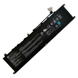 Globalsmart 新品 MSI Creator 15 大容量互換 WKMバッテリパック【6250mAh 15.2V】対応用 1年保証 高性能 PSE認証 互換バッテリー