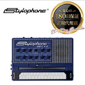 【総代理店】 スタイロフォン Gen X-2 【日本語説明書付】 アナログシンセサイザー Stylophone Gen X-2 | 電子楽器 シンセサイザー ポータブルシンセサイザー CV/Gate対応 モジュラー連携 STYLOGENX2