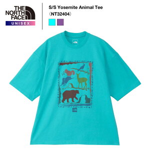 �sTHE NORTH FACE�t�U�E�m�[�X�E�t�F�C�X���j�Z�b�N�X�b�V���[�g�X���[�u���Z�~�e�A�j�}���e�B�[S/S Yosemite Animal Tee�iNT32404�jSALE �艿7,480�~��5,236�~�y�㕥���ϕs�z