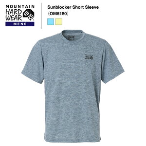 �sMOUNTAIN HARDWEAR�t�}�E���e���n�[�h�E�F�A�����Y�b�T���u���b�J�[�V���[�g�X���[�uSunblocker Short Sleeve�iOM6180�j2026S/S�y�㕥���ϕs�z