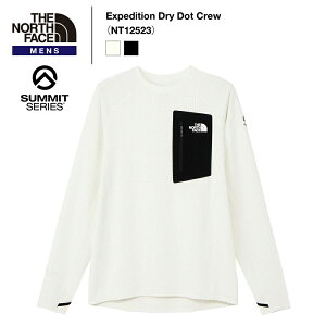 �sTHE NORTH FACE�t�U�E�m�[�X�E�t�F�C�X�����Y�b�G�N�X�y�f�B�V�����h���C�h�b�g�N���[Expedition Dry Dot Crew�iNT12523�j #SUMMIT�y�㕥���ϕs�z