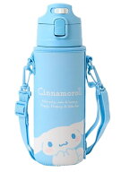 サンリオ(SANRIO) カバー付きステンレスボトル シナモロール 子供 保冷専用 容量：470mL 名前スペース付…