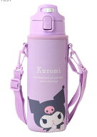 サンリオ(SANRIO) カバー付きステンレスボトル クロミ 子供 保冷専用 容量：470mL 名前スペース付き ワン…