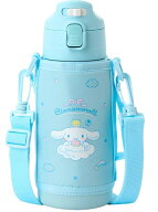 サンリオ(SANRIO) 2WAYステンレスボトル シナモロール 子供 保温・保冷両用 容量：コップ使用時620mL ダ…