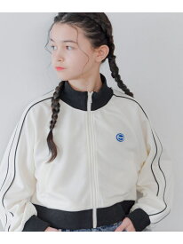 【SALE／50%OFF】ショートトラックジャケット/キッズ/290868 GLOBAL WORK グローバルワーク トップス スウェット・トレーナー ホワイト ネイビー ブルー【RBA_E】[Rakuten Fashion]
