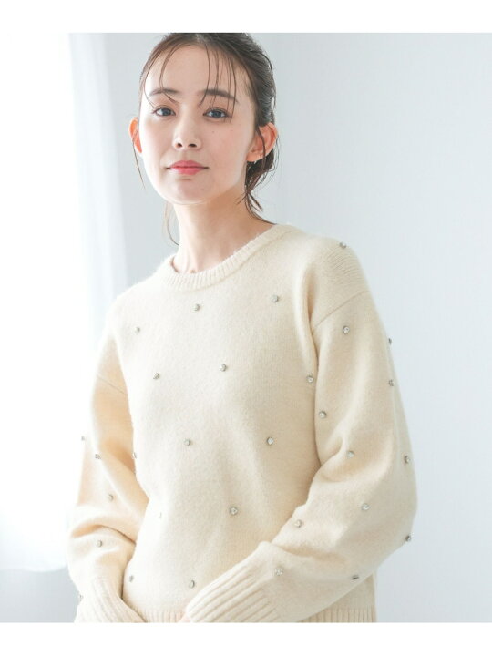 楽天市場】【SALE／40%OFF】ビジュ-ニットプルオーバー長袖/252002  