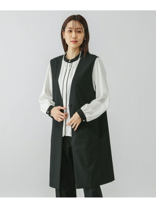 ウツクシルエットジレロング