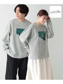 【SALE／50%OFF】ヘビロッTEE/プリント/長袖/147196 GLOBAL WORK グローバルワーク トップス カットソー・Tシャツ グリーン グレー ホワイト【RBA_E】[Rakuten Fashion]