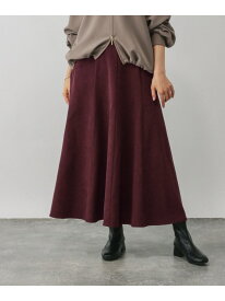 イージーケアコーデュロイフレアスカート/575178 GLOBAL WORK グローバルワーク スカート ロング・マキシスカート ブラック ブルー ワインレッド グレー【送料無料】[Rakuten Fashion]