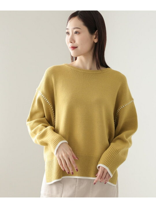 楽天市場】【SALE／50%OFF】毛玉になりにくいステッチプルオーバー 