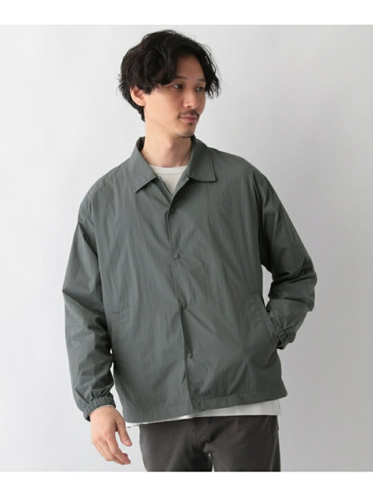 楽天市場 Sale 40 Off M エアカル コーチシャツbz Global Work グローバルワーク コート ジャケット ナイロンジャケット グレー ネイビー Rba E Rakuten Fashion Global Work グローバルワーク