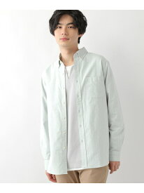 【SALE／55%OFF】(M)OX/B.Dシャツ GLOBAL WORK グローバルワーク トップス シャツ・ブラウス グリーン グレー ブルー ホワイト【RBA_E】[Rakuten Fashion]