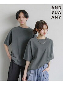 【SALE／20%OFF】USAロゴ刺繍T半袖/AND YUA ANY/147471 GLOBAL WORK グローバルワーク トップス カットソー・Tシャツ ピンク グレー グリーン【RBA_E】[Rakuten Fashion]