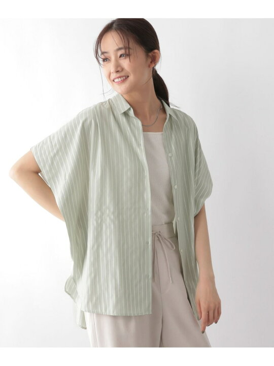 楽天市場】【SALE／60%OFF】お手入れらくらくラメポンチョシャツ半袖 