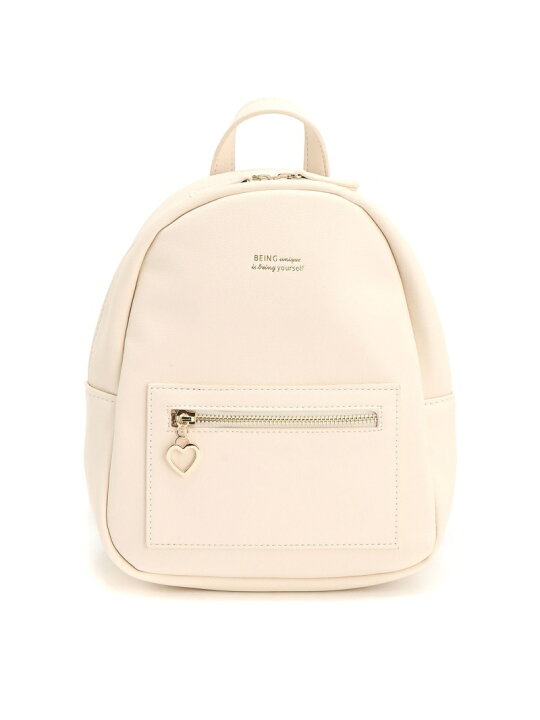 楽天市場 K ハートチャームpuリュック Jr Global Work グローバルワーク バッグ キッズバッグ ベージュ ホワイト ブラック 送料無料 Rakuten Fashion Global Work グローバルワーク