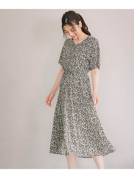 楽天市場 Sale 50 Off W サラサラリラックスssop Global Work グローバルワーク ワンピース 半袖ワンピース グリーン ネイビー ブラック ブルー ベージュ ホワイト Rba E Rakuten Fashion Global Work グローバルワーク