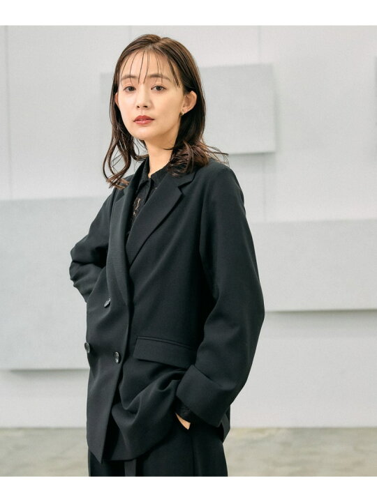 楽天市場】【SALE／40%OFF】お手入れラクラクセットアップ/Wジャケット 