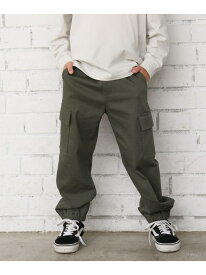 あったかスゴラクストレッチカーゴパンツ/キッズ/581226 GLOBAL WORK グローバルワーク パンツ その他のパンツ カーキグリーン ブラック[Rakuten Fashion]