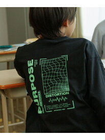 ヘビロッTEEプリント長袖T/キッズ/579698 GLOBAL WORK グローバルワーク トップス カットソー・Tシャツ ブラック ブルー ホワイト[Rakuten Fashion]