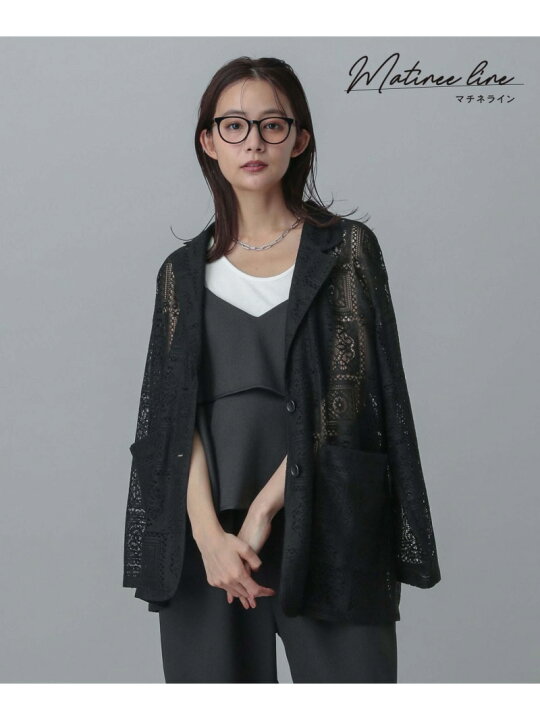 楽天市場】【SALE／40%OFF】MATINEE LINE/レースジャケット/327905 