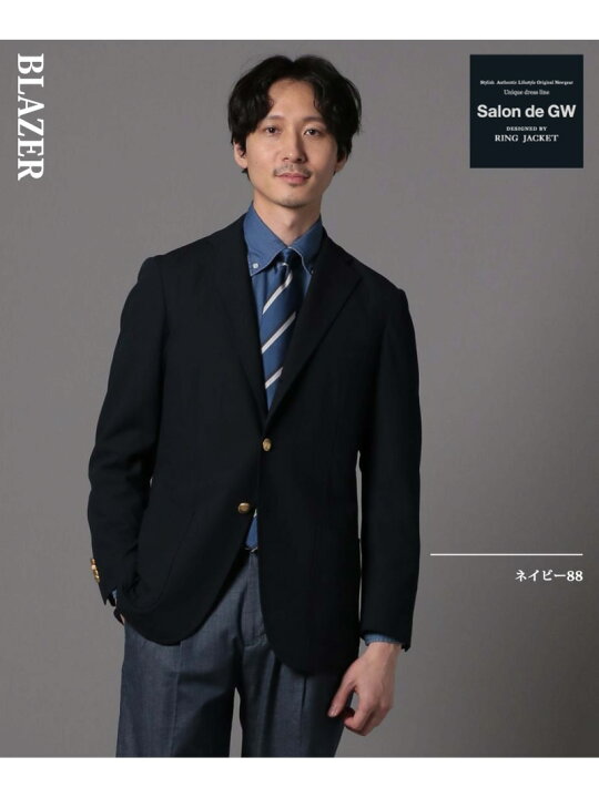 楽天市場】【SALE／40%OFF】ブレザー/Salon de GW/163847 GLOBAL WORK 
