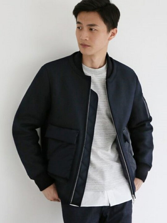 楽天市場】【SALE／60%OFF】【メンズ】ウールフードブルゾン GLOBAL 