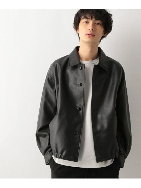 楽天市場】【SALE／70%OFF】(M)ECOレザーブルゾン GLOBAL WORK 