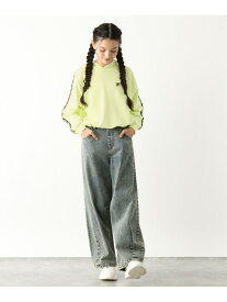 【SALE／50%OFF】FILA/コラボショートパーカー/キッズ/252061 GLOBAL WORK グローバルワーク トップス パーカー・フーディー ホワイト ブラック グリーン【RBA_E】[Rakuten Fashion]