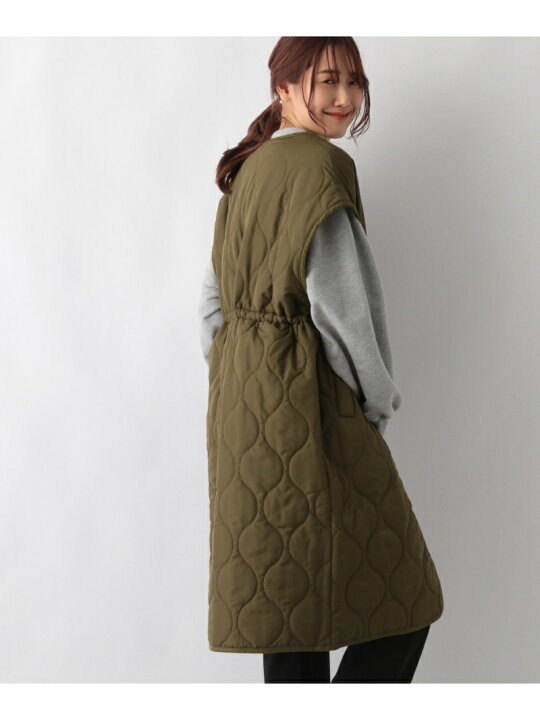 楽天市場】【SALE／50%OFF】(W)キルティングロングベスト GLOBAL WORK 