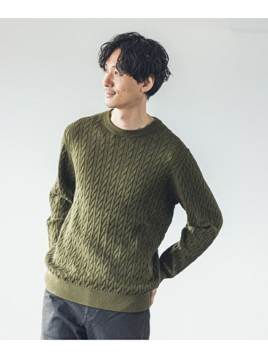 楽天市場 Sale 57 Off M カシミヤミックスケーブルニット Global Work グローバルワーク ニット 長袖ニット カーキ グレー ブラウン ブルー ベージュ ホワイト Rba E Rakuten Fashion Global Work グローバルワーク