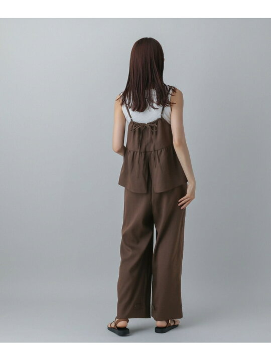 楽天市場】【SALE／50%OFF】MATINEE LINE/リネンライクフリルサロペ 
