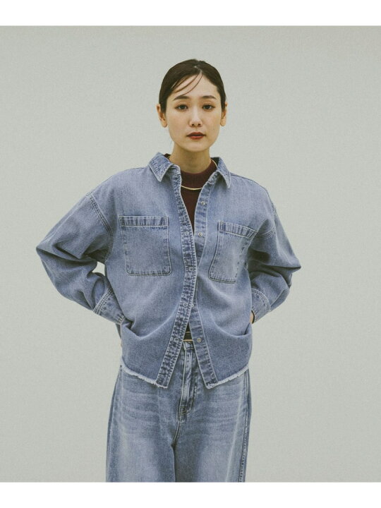 楽天市場】GOODデニムシャツ長袖/624968 GLOBAL WORK グローバルワーク 