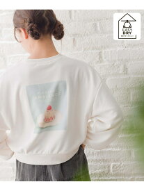 【SALE／50%OFF】乾きやすい/ショートスウェット/キッズ/115752 GLOBAL WORK グローバルワーク トップス スウェット・トレーナー ホワイト グレー ネイビー【RBA_E】[Rakuten Fashion]